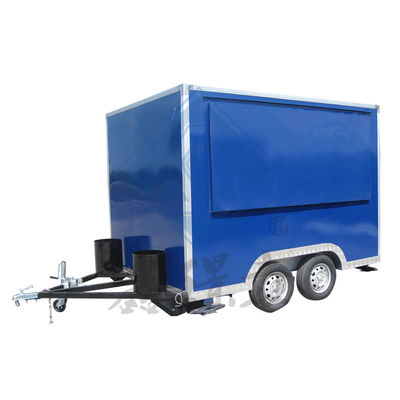 Camion de restauration à café à hot-dog pour la vente de rue en plein air