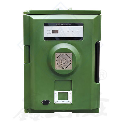 Boîte isolée à moulage rotatif sans plaques pour cuisinière de restauration 110V