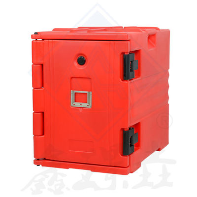 Facile à nettoyer 90L Expédition pour les aliments à garder au chaud Fabriqué dans une boîte isolée de moulage rotatif