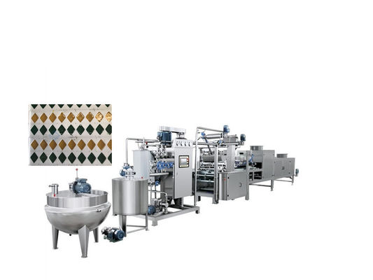 150 kg/h Ligne de production de bonbons d'ours Lollipop Machine automatique de haute production