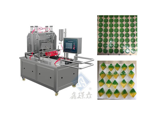 Machine à bonbons à haute production de 50 kg/h pour les sucettes molles et dures de différentes saveurs