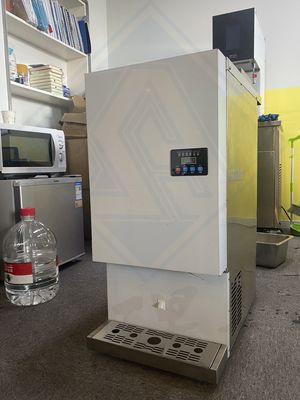 Machine à glace industrielle avec une capacité de stockage de glace de 500 kg et une production automatique de glace