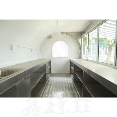 Nice Design Mobile personnalisé modèle rond industriel mobile Hot Dog Café Food Truck