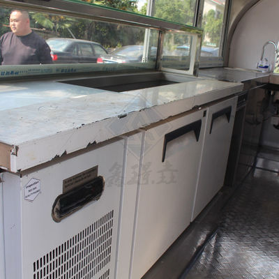 1000 kg de gâteaux de rue glace de crème glacée panier de nourriture camion de nourriture mobile remorque pour les besoins de collations