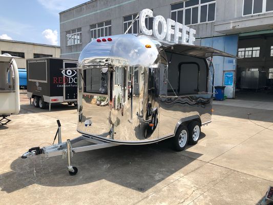 2300*1750*2100 mm remorque de panier de nourriture machines à collations 350 kg remorque mobile de distribution de nourriture