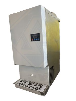 Machine à glace industrielle avec une capacité de stockage de glace de 300 kg et fabricant automatique de glaçons