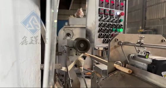 45kw Consommation d'électricité Wafer Biscuit Snack Faire des machines entièrement automatique 50kg/h