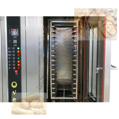 Bon 32 plateaux biscuits pâtisserie pain four rotatif automatique avec fonction de vapeur fait