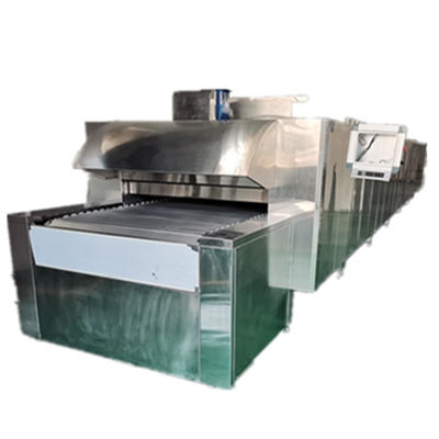 Cuisinier à convoyeur automatique de 600 mm pour la cuisson du pain à la pizza dans les usines de transformation de viande