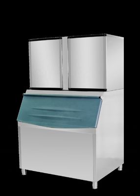 Machine à emballer de la glace en forme de flocons de type commercial automatique en cube pour les cafés