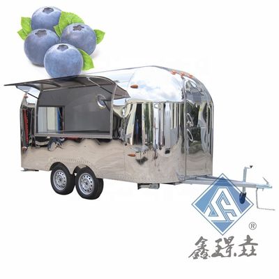 Camions de nourriture d'occasion Longue durée de vie et style de luxe Grill mobile