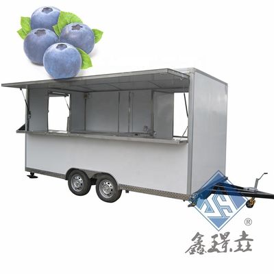 Chariot alimentaire multifonctionnel Chariot de restauration rapide avec cuisine complète et cuisine aérienne