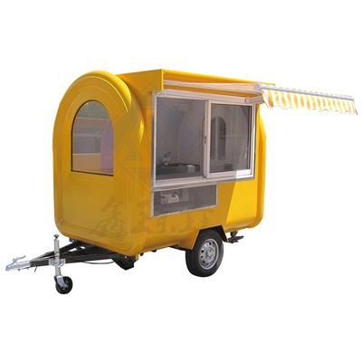 Appareil de vente de nourriture rapide en acier galvanisé pour vente en plein air