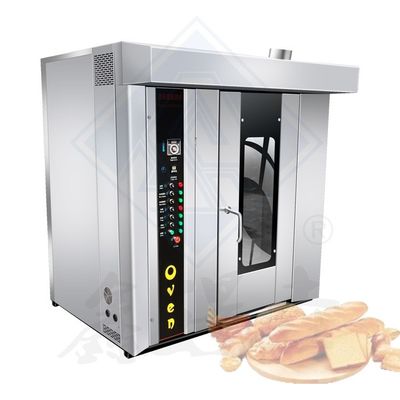 16 plateaux four à support rotatif pour boulangerie, hôtels, machines Fonction 100 kg/h