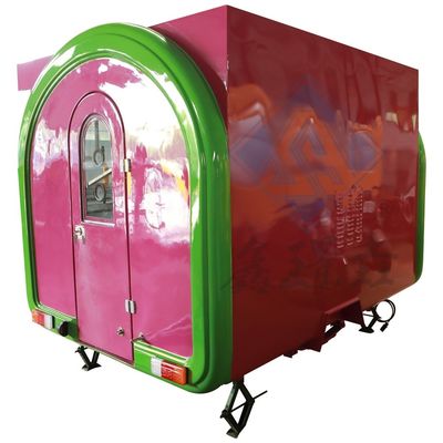 Petite voiture mobile de restauration pour la vente en plein air dans les rues
