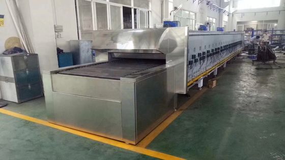 Équipement de cuisson Forne électrique en tunnel pour la préparation des aliments industriels