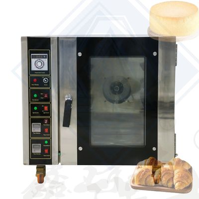 5 plateaux Circulation d'air chaud Poêle à convection électrique pour la cuisson industrielle du pain et des gâteaux