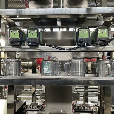 200 à 300 kg/h de capacité Machine de fabrication de bonbons à la gelée dure avec déposant de bonbons mous