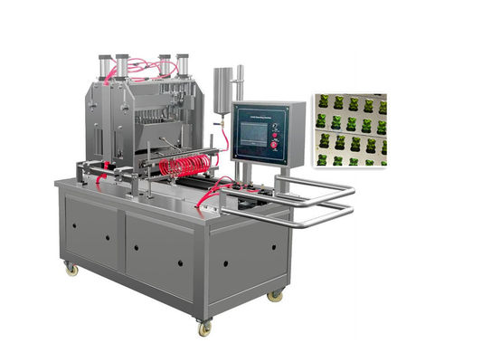 50 kg/h Chocolate Toffee Lollipop Gummy Bear Machine pour la production de bonbons dans divers domaines