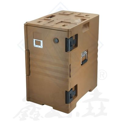 Boîte de livraison de poisson isolée avec taille personnalisée et fonction de chauffage de la nourriture chauffante