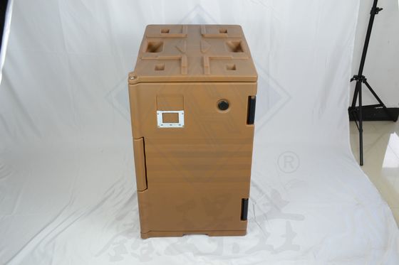 Boîte de livraison de poisson isolée avec taille personnalisée et fonction de chauffage de la nourriture chauffante