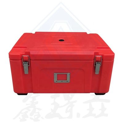 Boîte à repas isolée de forme ronde Équipement mécanique de cuisine avec serviette à frotter