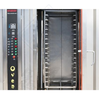 Taille du plateau 400*600 mm /Equipement européen de four rotatif diesel pour une productivité élevée