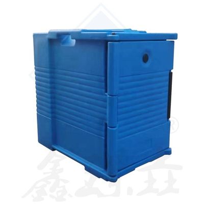 Boîte de livraison isolée pour le transport de poissons avec construction et conception en acier inoxydable