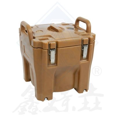 Rotomolding boîte isolée de poisson et de viande en couleur personnalisée pour le stockage des aliments frais