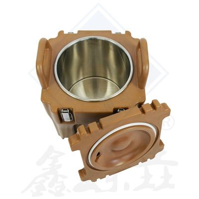Rotomolding boîte isolée de poisson et de viande en couleur personnalisée pour le stockage des aliments frais