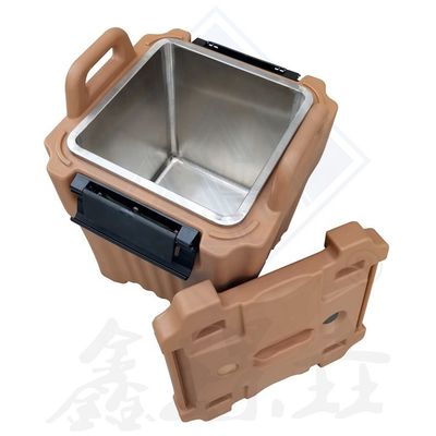 Boîte isolée à vide en mousse isolante à glace pour équipement mécanique de cuisine