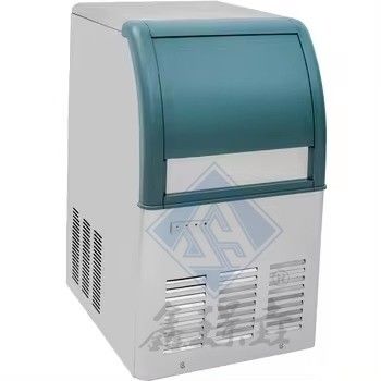 Capacité de stockage de glace de 100 kg Fabricant de glace commerciale pour restaurant en acier inoxydable
