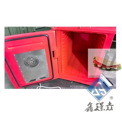 Boîte de transport de poêle isolée pour restaurant servant plateau de frottement en taille personnalisée