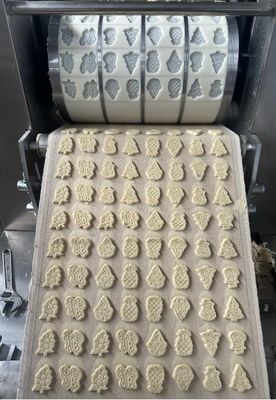 3kw haute productivité crêpe fraises minces beurre machine à biscuits machine à biscuits