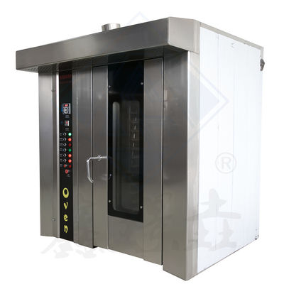 32 plateaux électrique à gaz Cupcake Toast cuisson four four Rotary four pour machine de boulangerie du pain