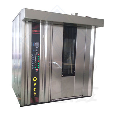 32 plateaux électrique à gaz Cupcake Toast cuisson four four Rotary four pour machine de boulangerie du pain