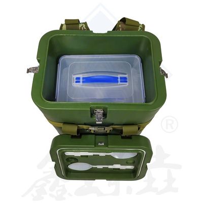 Boîte d'évaporateur en aluminium de type sac à dos isolé à rotomolding avec taille personnalisée