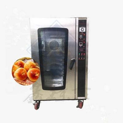 10 plateaux Forneau à convection électrique pour la cuisson du pain dans les usines à farine de restauration