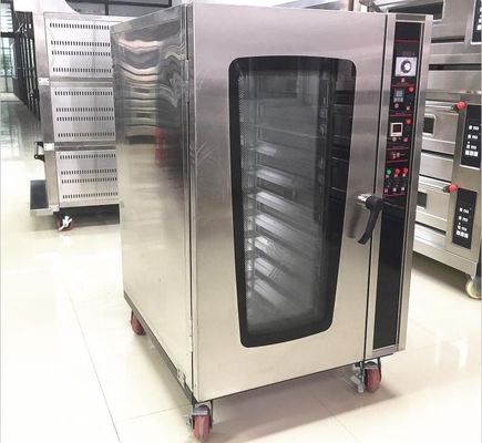 10 plateaux Forneau à convection électrique pour la cuisson du pain dans les usines à farine de restauration