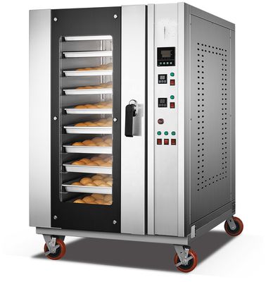 10 plateaux Forneau à convection électrique pour la cuisson du pain dans les usines à farine de restauration