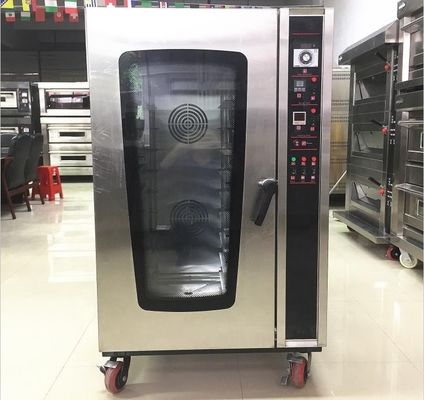10 plateaux Forneau à convection électrique pour la cuisson du pain dans les usines à farine de restauration