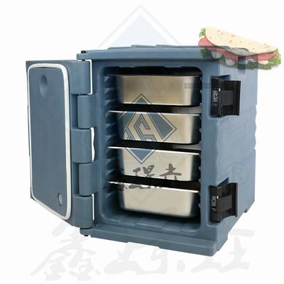 Boîte à repas isolée en acier inoxydable pour appareils mécaniques de cuisine dans les restaurants