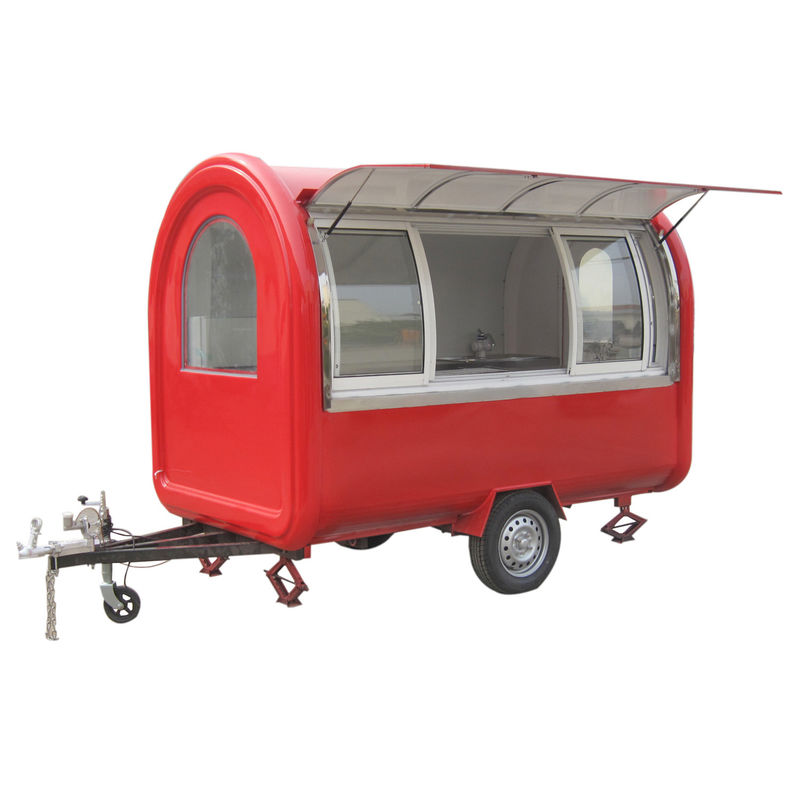 Forneau à convection à roue routière à base d'eau pour la cuisson des restaurants et des détaillants sur un camion alimentaire