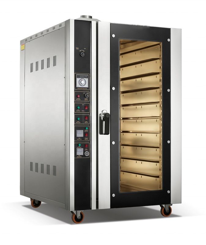 10 plateaux Convection électrique à air chaud Forneau à pain pour boulangerie Source de chaleur électrique