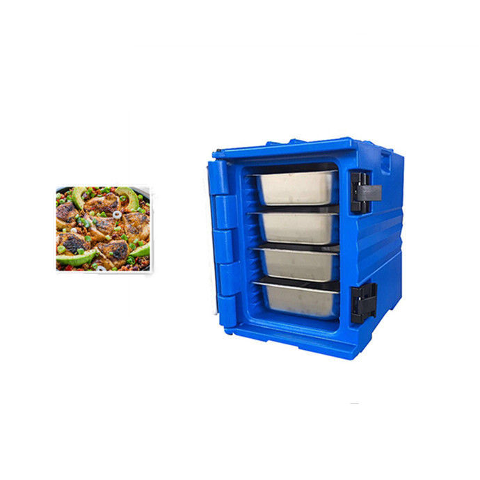 Boîte à nourriture isolée à chaud avec logo et couleur personnalisés