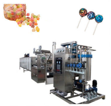 Ligne de production de dépôt de confiserie à la gelée avec machine de fabrication de confiserie douce et servo-conducteur