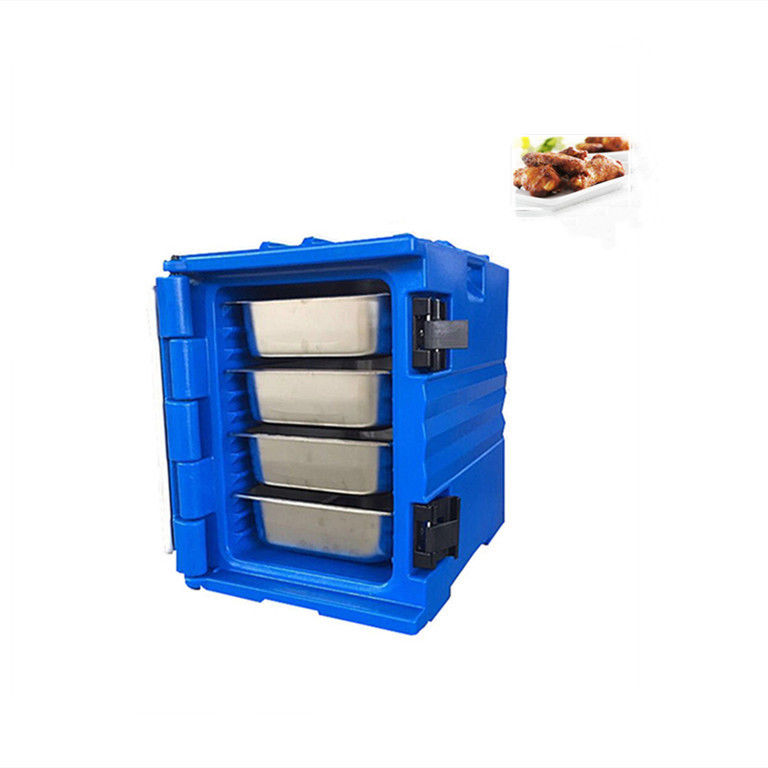 Boîte de livraison isolée en plastique pour le transport de poulet de 15 kg de chips frites commerciales
