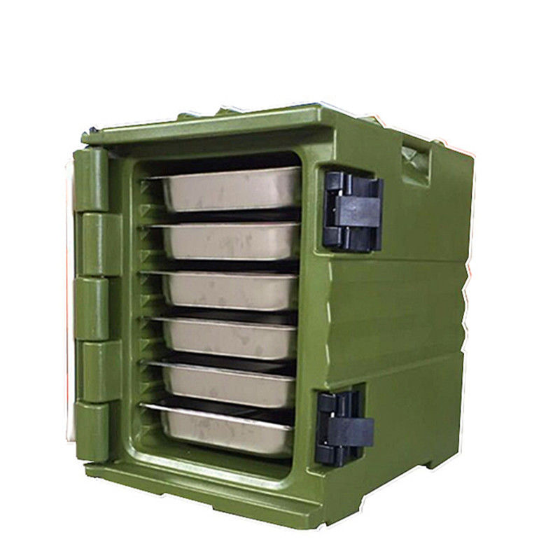 15 kg Capacité boîte à aliments isolée jaune pour la conservation des aliments frais chauds ou froids