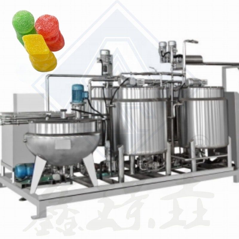 Machines de fabrication de bonbons pour la production de bonbons à la gelée dure et douce