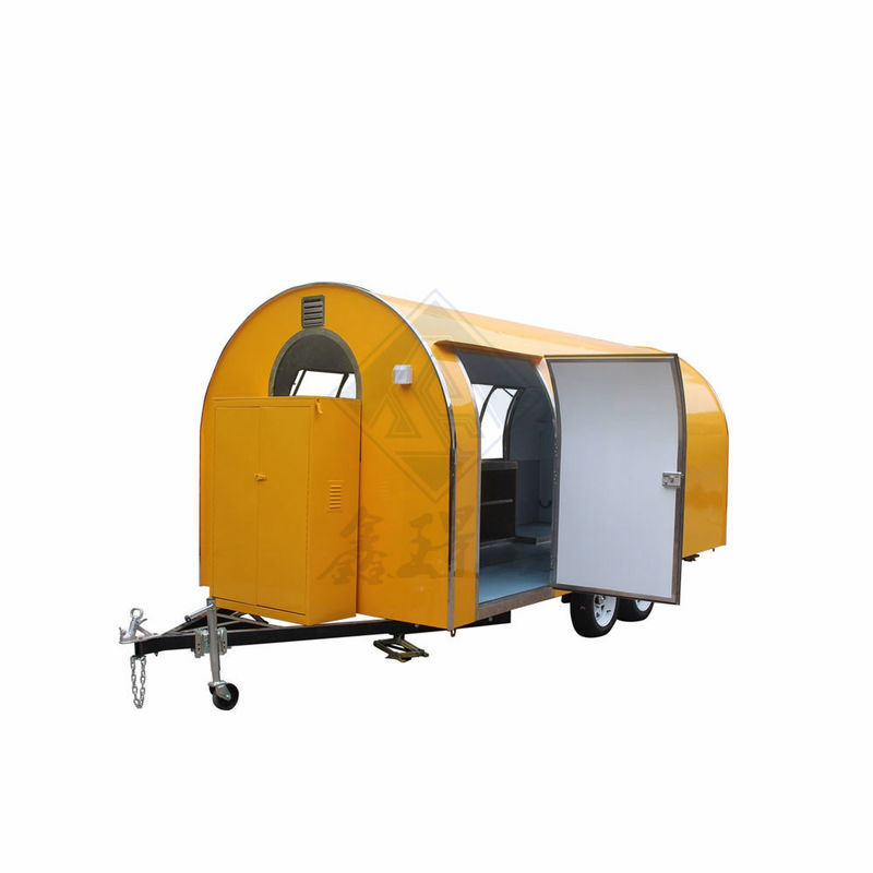 Magasin alimentaire bureau mobile multifonctionnel, chauffage de coiffure, remorque, crêpe, camion mobile rapide